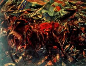 Carlo CarrÃ . I funerali dell'anarchico Galli (New York, Museum of Modern Art).De Agostini Picture Library